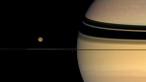 Naves poderiam chegar a Titã, lua de Saturno, em apenas 2 anos com este motor