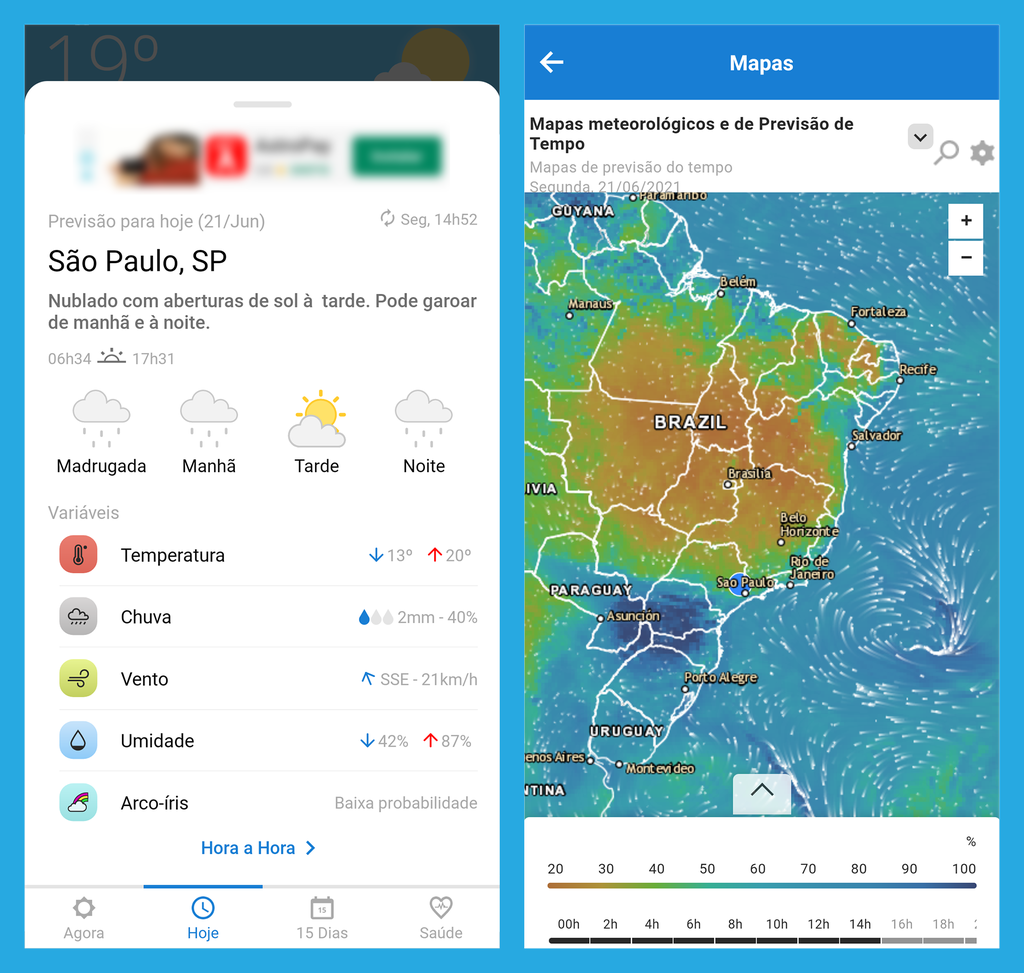 TEMPO AGORA - previsão – Apps no Google Play