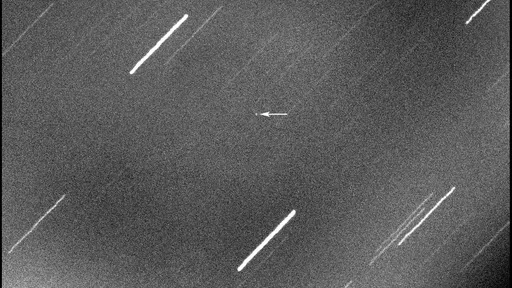 O maior asteroide que passou por nós em 2021 foi fotografado a 2 milhões de km
