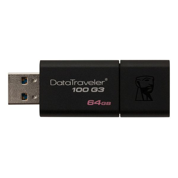 Pen Drive Kingston DataTraveler USB 3.0 64GB - DT100G3/64GB [BOLETO]