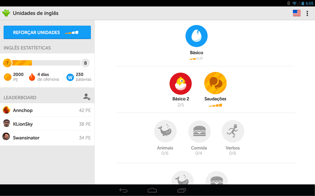 Apps para aprender inglês Apps para aprender inglês