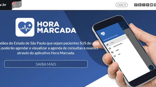 Governo de São Paulo lança aplicativo para agendamento de consultas