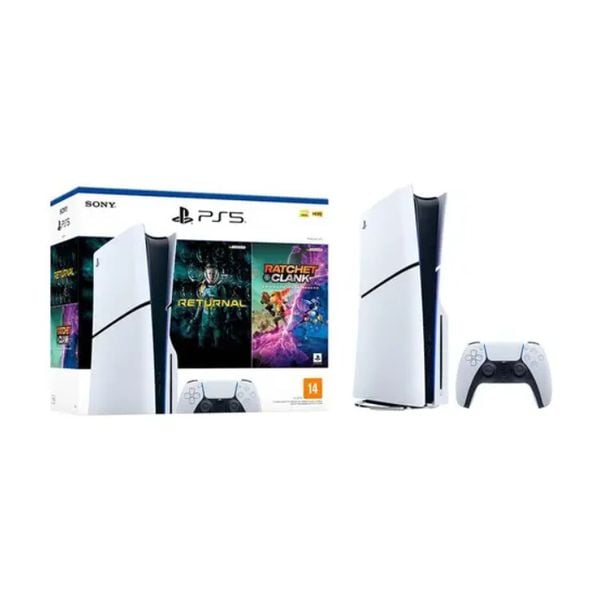 Console PlayStation 5 Slim Sony + 2 Jogos