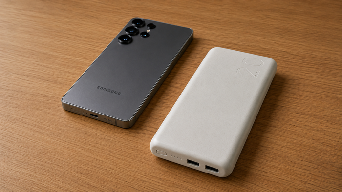Power bank Samsung 45W de 20.000mAh despenca para menos de R$ 197
