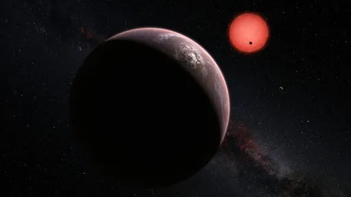 Planetas do sistema TRAPPIST-1 são alinhados com rotação de sua estrela