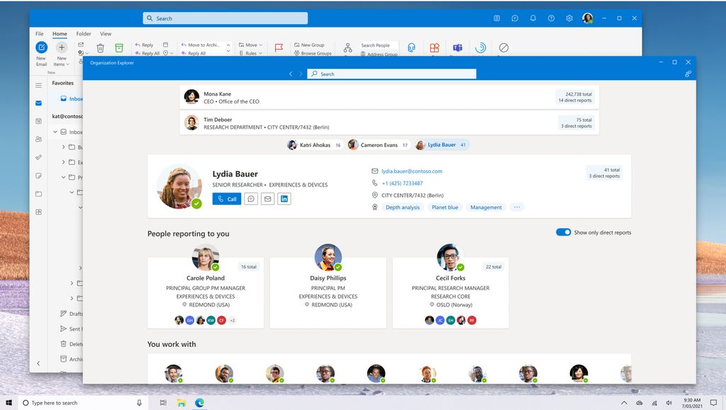O novo aplicativo do Outlook seria parecido com a versão web do serviço de e-mail (Imagem: Reprodução/Windows Latest)
