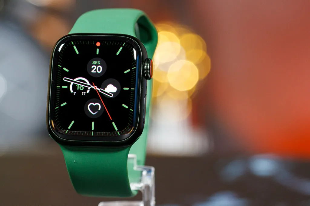Apple Watch Series 7 ainda não trabalha bem com monitor de sono (Imagem: Ivo Meneghel Jr/Canaltech)