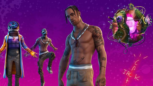 Fortnite > Conta Fortnite Travis Scott e Picareta 0 Delay+Epic Games (21  jogos+GTA V)