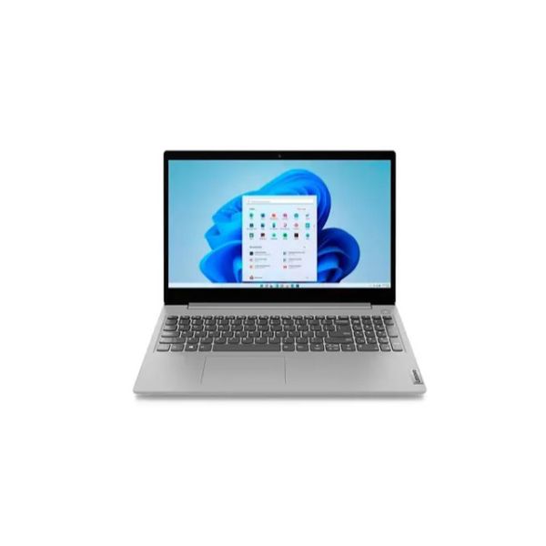 Notebook Lenovo IdeaPad 3i, Tela de 15.6”, Intel Celeron, SSD 128GB, 4GB RAM, Windows 11, Prata [CUPOM]