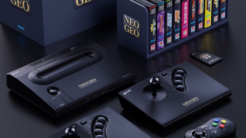 Neo Geo AES Gold System console doméstico original SNK