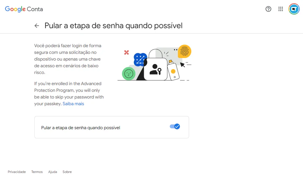 Nem todos os sites serão compatíveis com a passkey do Google (Imagem: Alveni Lisboa/Canaltech)