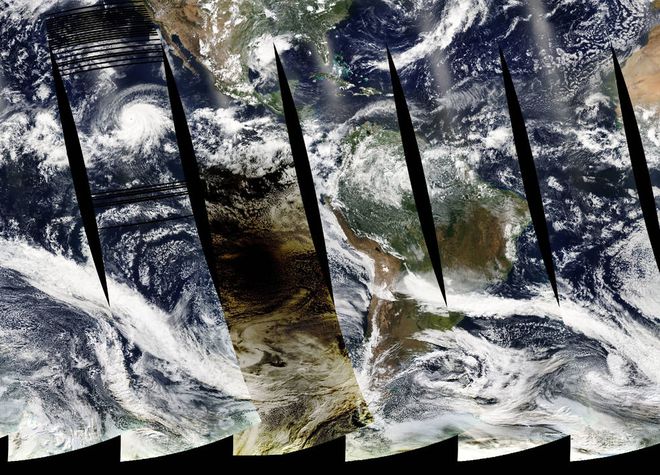 As fotos mais incríveis da Terra vista por satélites em 2019, segundo a NASA