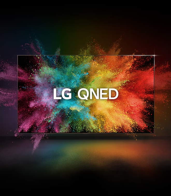 Novas TVs QNED ganharam processador atualizado e IA aprimorada (Imagem: Divulgação/LG)