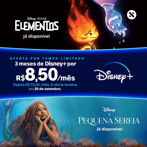 Assine o Disney+ com preço SURREAL em promoção até 20 de setembro: R$ 8,50 por mês durante 3 meses