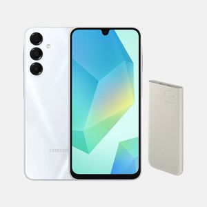 Celular Samsung A16 5G 256GB - Cinza + Bateria Carregador Portátil 2x USB-C, 10000mAh, Super Rápida 25W | CUPOM