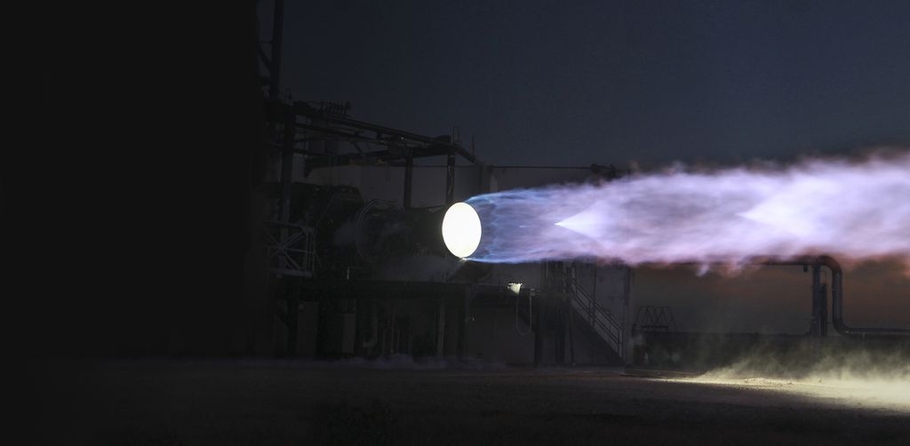 Motor Raptor, da SpaceX (Foto: SpaceX)