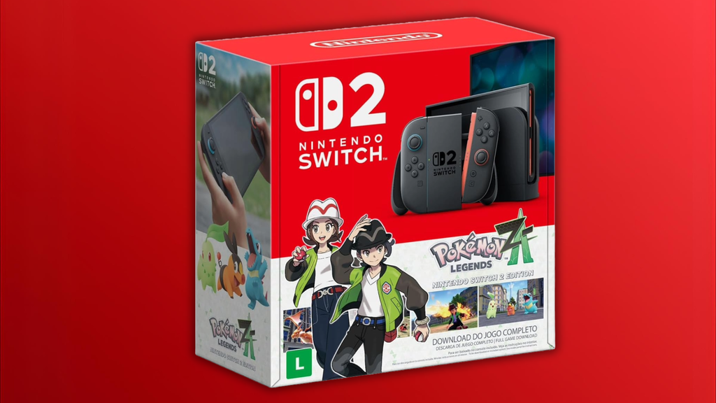 Não perca tempo: Switch 2 + Pokémon Legends: Z-A já