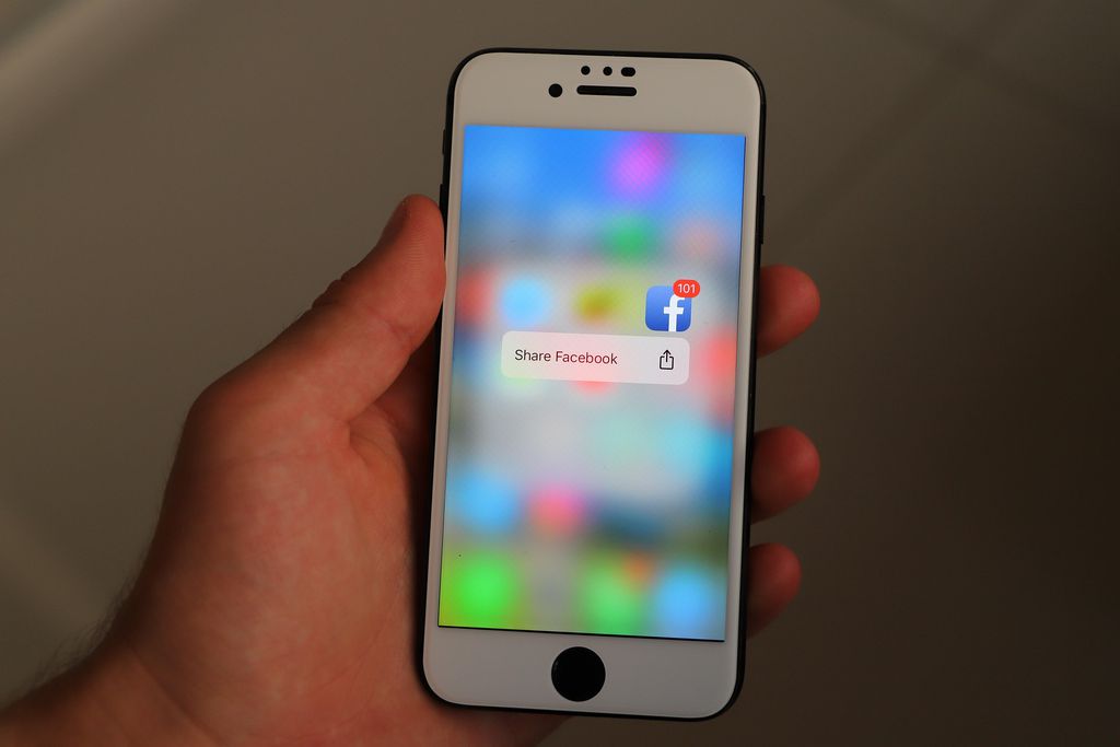 App do Facebook no celular