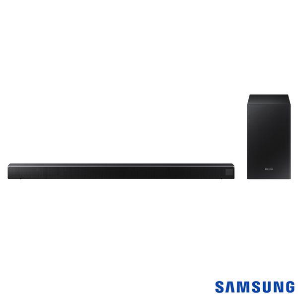 Soundbar Samsung com 2.1 Canais, 320W e Subwoofer Sem Fio - HW-R550/ZD