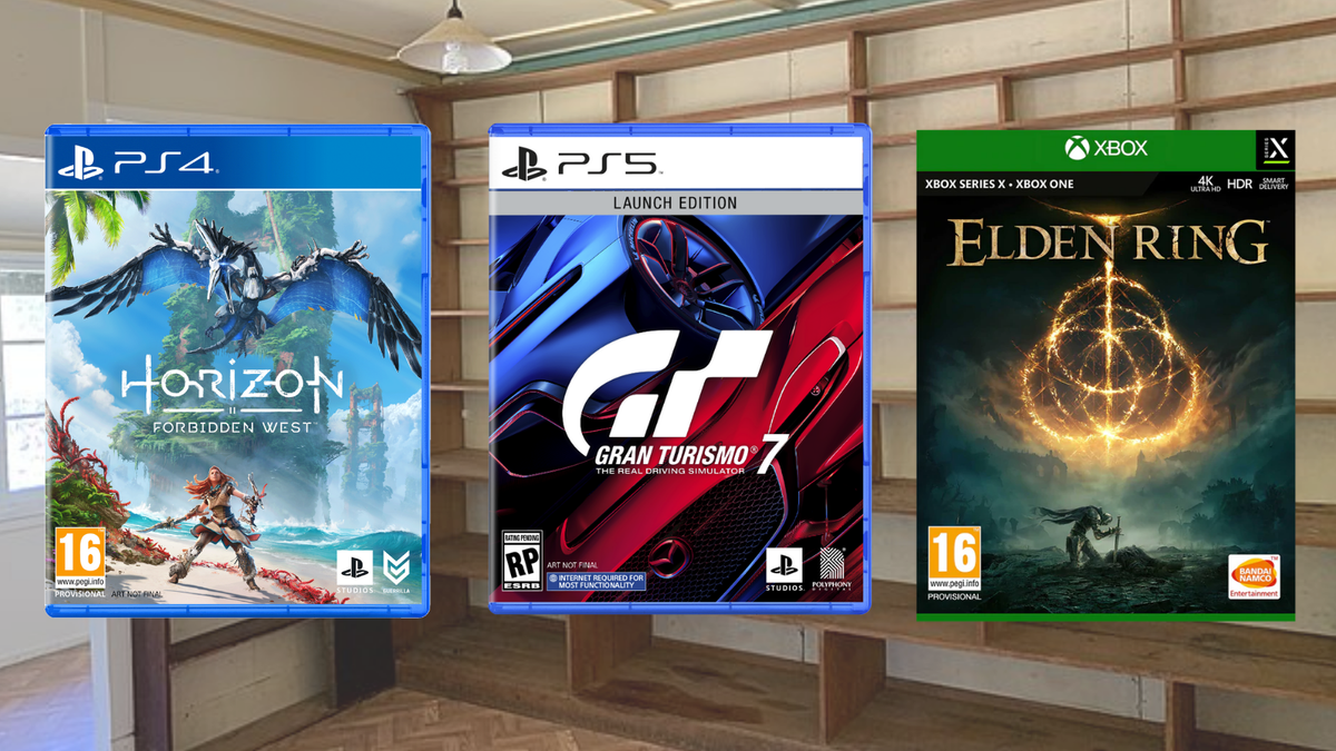 Versão em mídia física de Gran Turismo 7 e Horizon Forbidden West no PS4  contará com