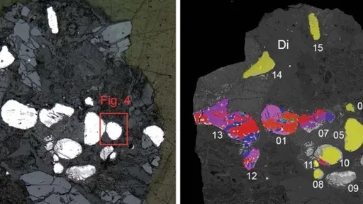 Mineral raro, encontrado só em meteoritos, foi identificado na Terra pela 1º vez