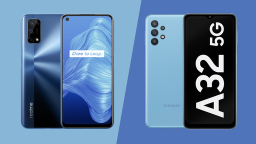 Realme 7 5G vs Samsung Galaxy A32 5G: qual intermediário 5G compensa mais?