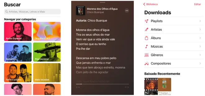 Ouça as principais novidades no Apple Music (Imagem: Captura de tela/Felipe Freitas/Canaltech)