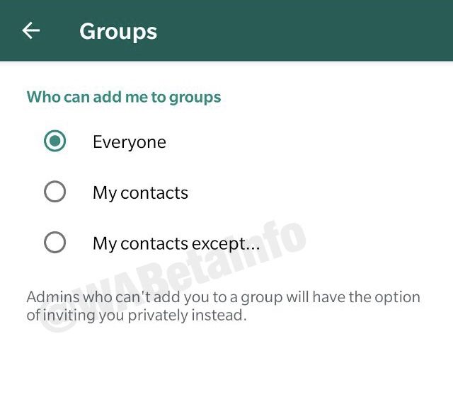 WhatsApp finalmente libera opção para impedir adição em grupos sem consentimento