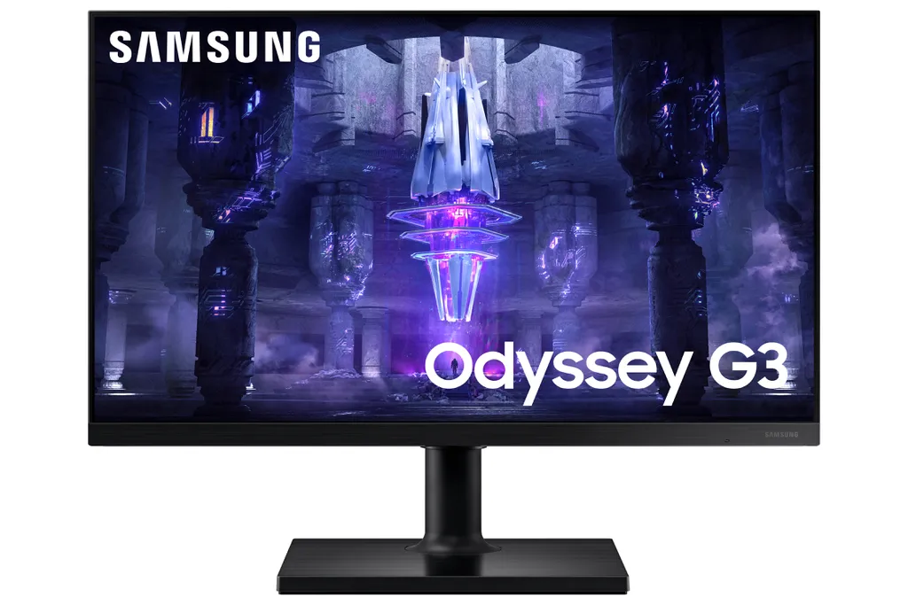 O Samsung Odyssey G30 é a nova opção mais acessível da linha, com painel VA LCD de 24 polegadas, resolução Full HD e taxa de 144 Hz (Imagem: Samsung)