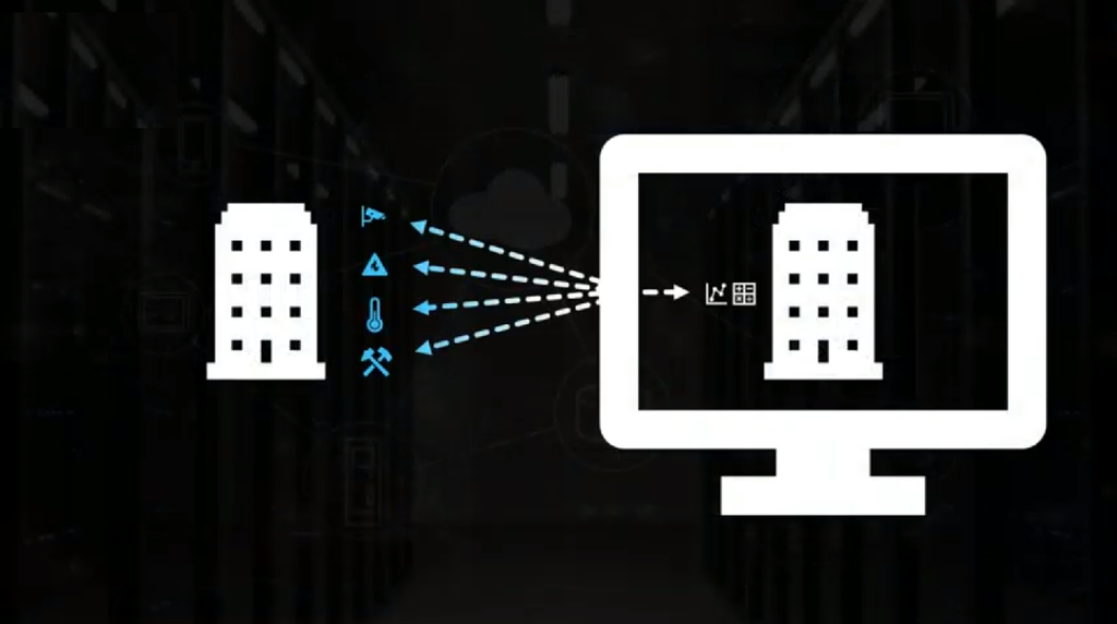 Os gêmeos digitais estão conectados aos sensores existentes no objeto real, permitindo que os profissionais possam simular as suas ações baseadas em dados reais (Imagem: TMook/YouTube)