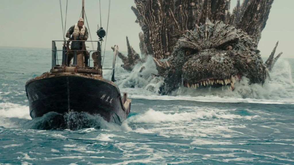Godzilla Minus One foi o grande ganhador do Oscar de Melhores Efeitos Visuais de 2024 (Imagem: Reprodução/Toho) 