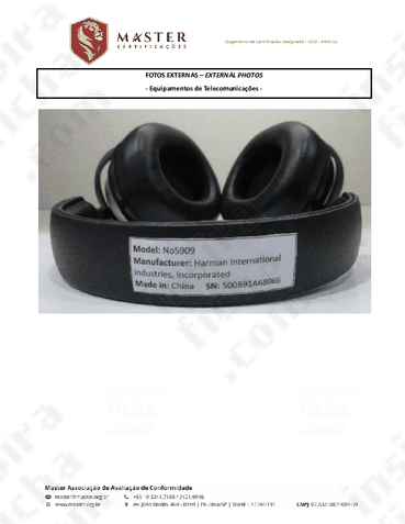 Mark Levinson No.5909 na Anatel