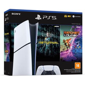 PlayStation®5 Slim Edição Digital com 2 Jogos | CUPOM + PIX