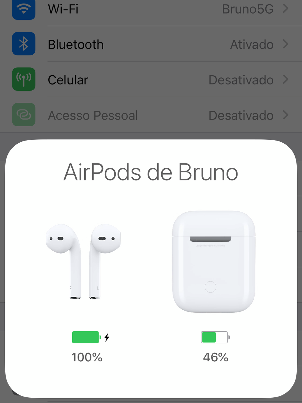 Conecte os AirPods ao iPhone ou iPad / Captura de tela: Bruno Salutes (Canaltech)