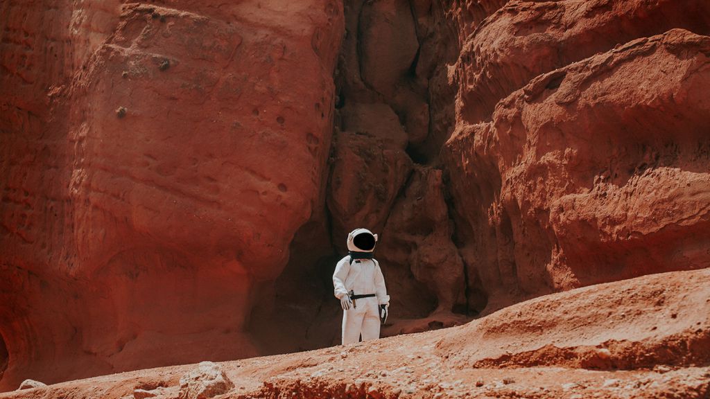 Xu explica que, quando os humanos colonizarem Marte, haverá assentamentos em diferentes lugares do planeta — daí a necessidade de transporte a lognas distâncias (Imagem: Reprodução/Nicolas Lobos/Unsplash)