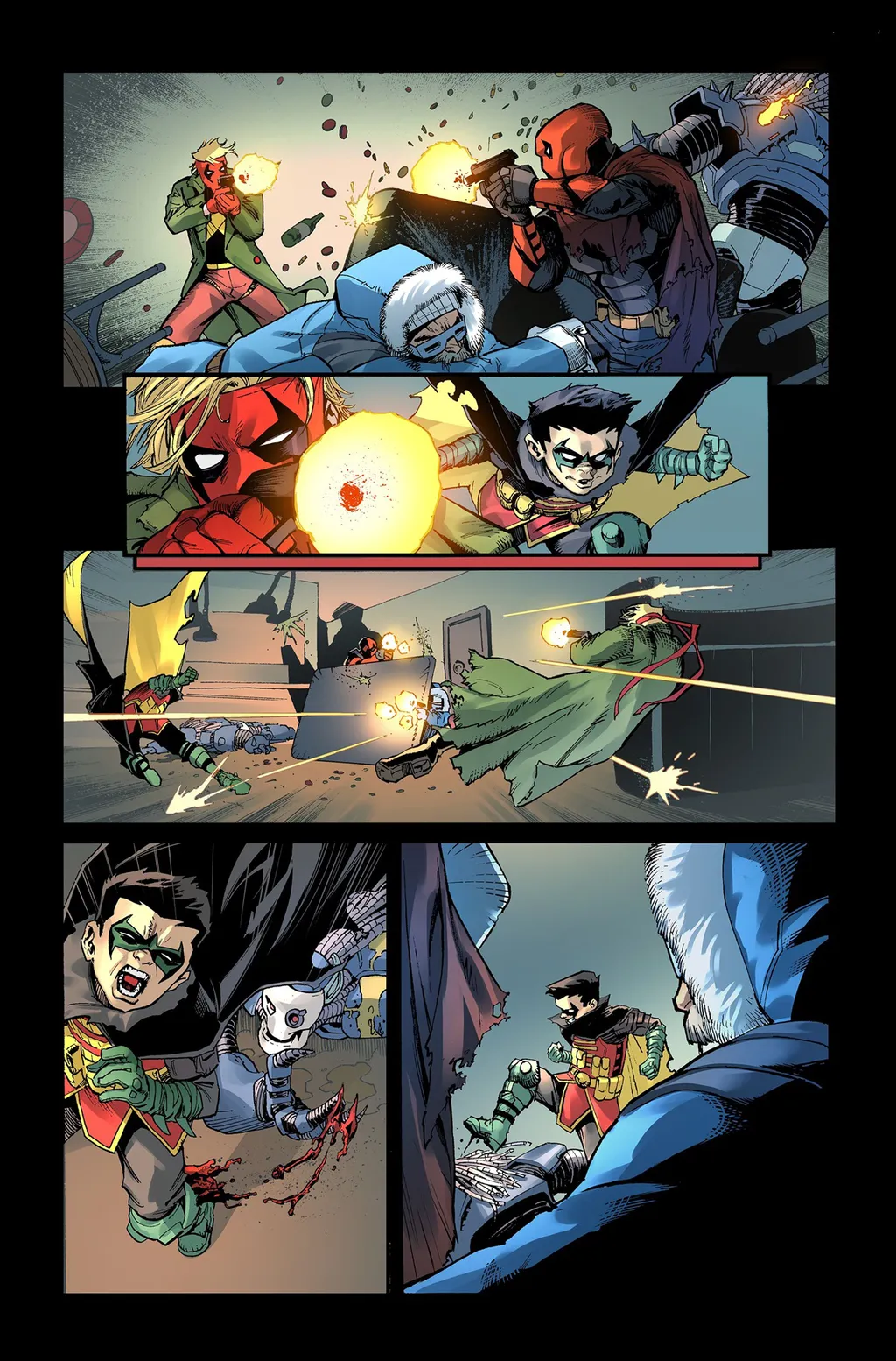 WildC.A.T.s terão a presença do Robin Damian Wayne, Arqueiro Verde e outros personagens adorados na DC (Imagem: Reprodução/DC Comics)