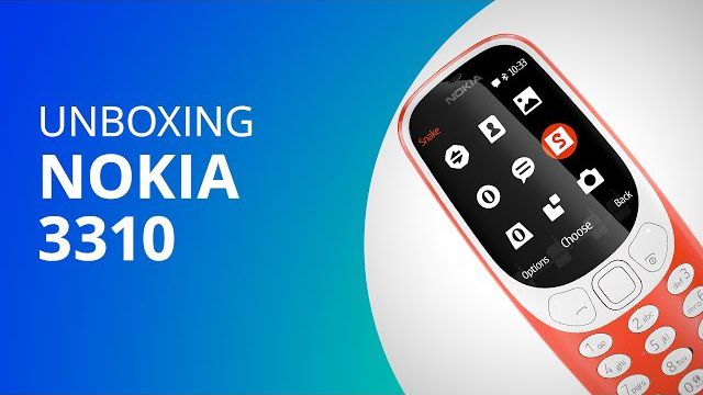 Nokia 3310 (2017) [Unboxing] - Canaltech