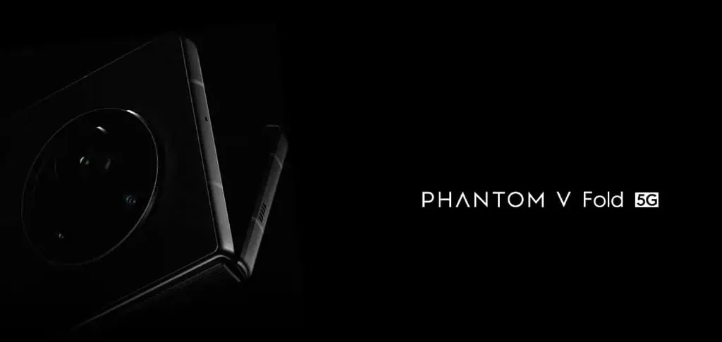 Tecno Phantom V Fold é nova opção de celular dobrável (Imagem: Divulgação/Tecno)