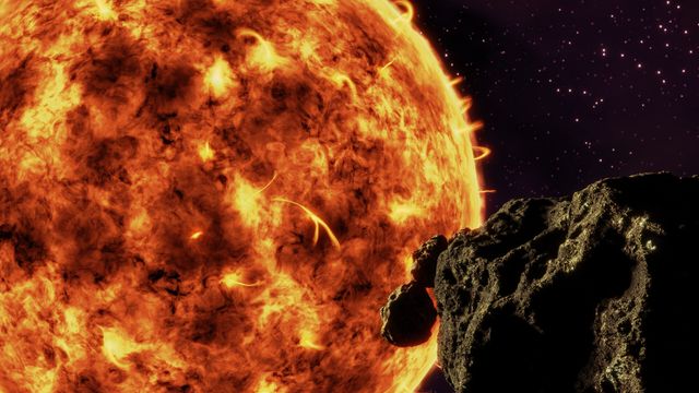 Asteroide recém descoberto é o segundo objeto mais próximo do Sol