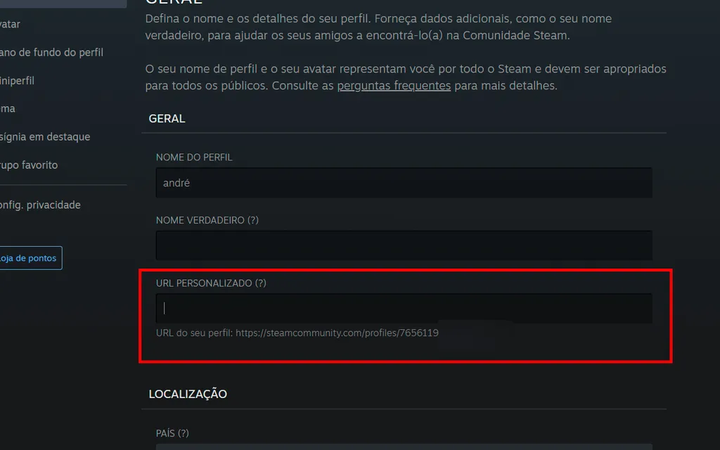 Como ver o seu Steam ID