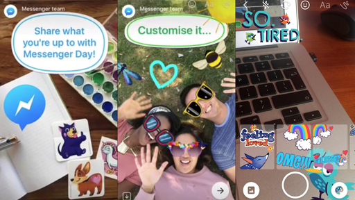 Facebook Messenger "copia" Snapchat com Messenger Day