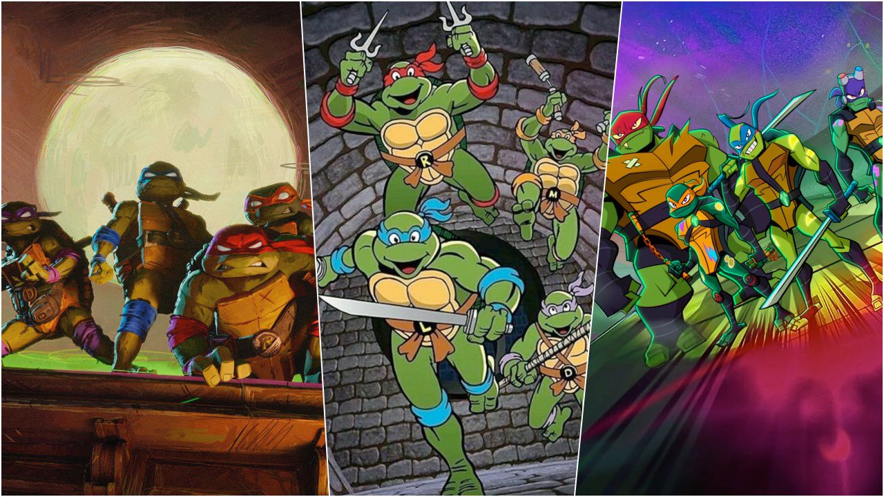 teenage mutant ninja turtles (tartarugas ninja): desenhos + filmes