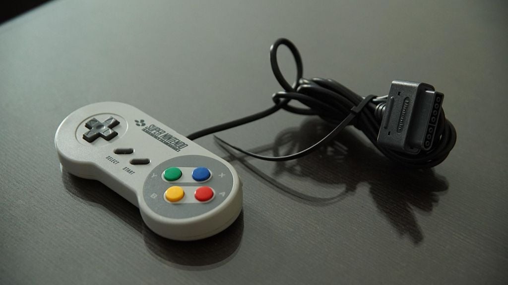 Controle de Super Nintendo