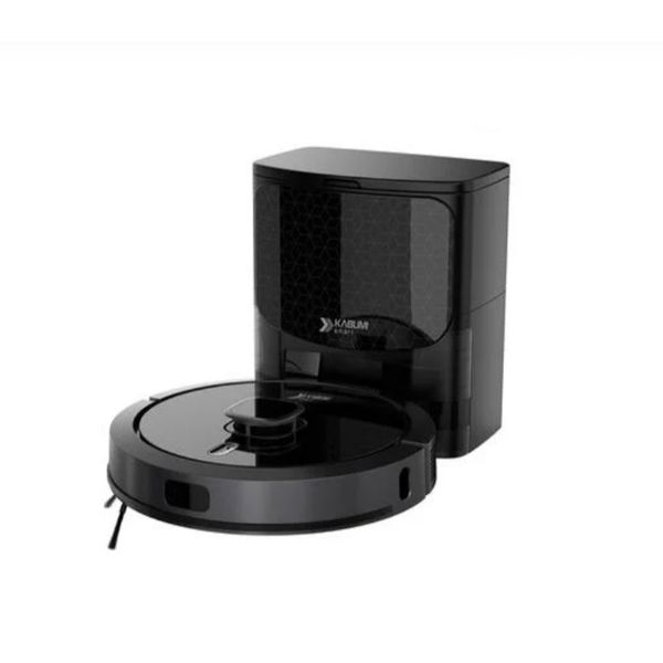 Robô Aspirador e Passa Pano KaBuM! Smart 900 - 127v, Preto | APP + CUPOM