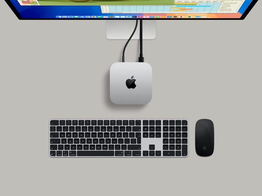 Mac mini ganha nova versão com chips M4 e design menor que um
