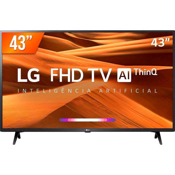 Smart TV 43” LG 43LM631C0SB.BWZ Full HD Wi-Fi + 2 USB 3 HDMI