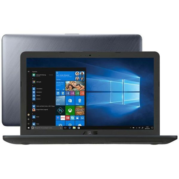 Notebook Asus VivoBook Intel Core i5 8GB 256GB SSD - 15,6” Full HD Windows 10 X543UA-DM3457T [CUPOM]
