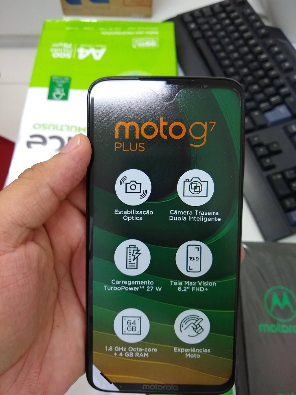 Moto G7 Plus (Imagem: Uanderson Conceição/Meu Smartphone)