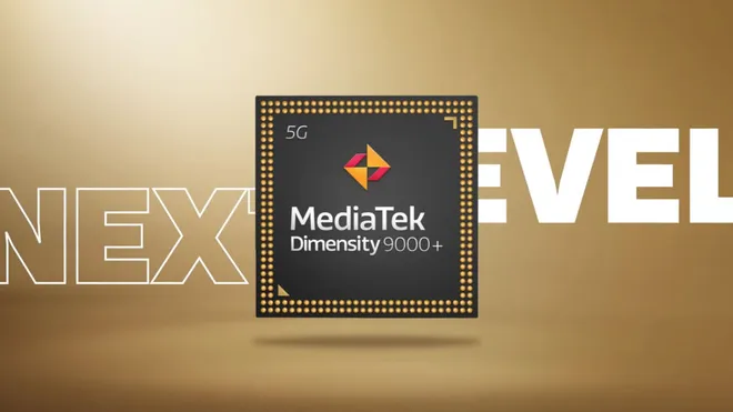 Com clocks mais altos na CPU e GPU, o MediaTek Dimensity 9000 Plus foi anunciado em junho como um rival direto para o Snapdragon 8 Plus Gen 1 (Imagem: Divulgação/MediaTek)