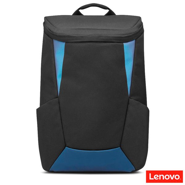 Mochila Lenovo IdeaPad Gaming Para Notebook Até 15.6" Preto e Azul - GX40Z24050